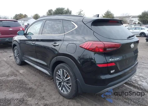 2020 Hyundai Tucson Ultimate z USA, uszkodzony, nr VIN KM8J3CAL1LU261619
